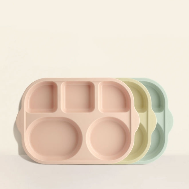 [브랜드 공동구매] 실리만 크림 식판 대 WSB2632 | Sillymann Cream food tray (L)