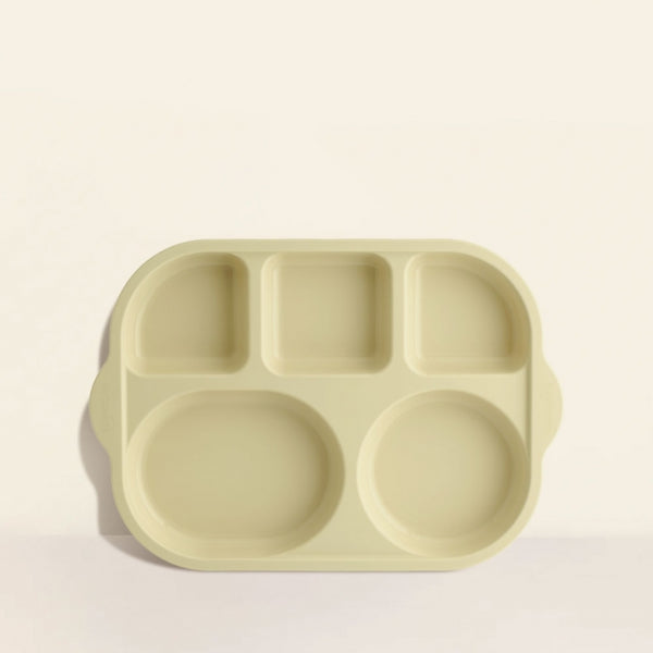 [브랜드 공동구매] 실리만 크림 식판 대 WSB2632 | Sillymann Cream food tray (L)