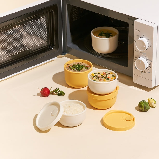 [브랜드 공동구매] 실리만 아이스웨이 실리콘 냉동밥용기 350ml 2p WSK7101 | Sillymann Iceway frozen rice bowl 350ml 2P set