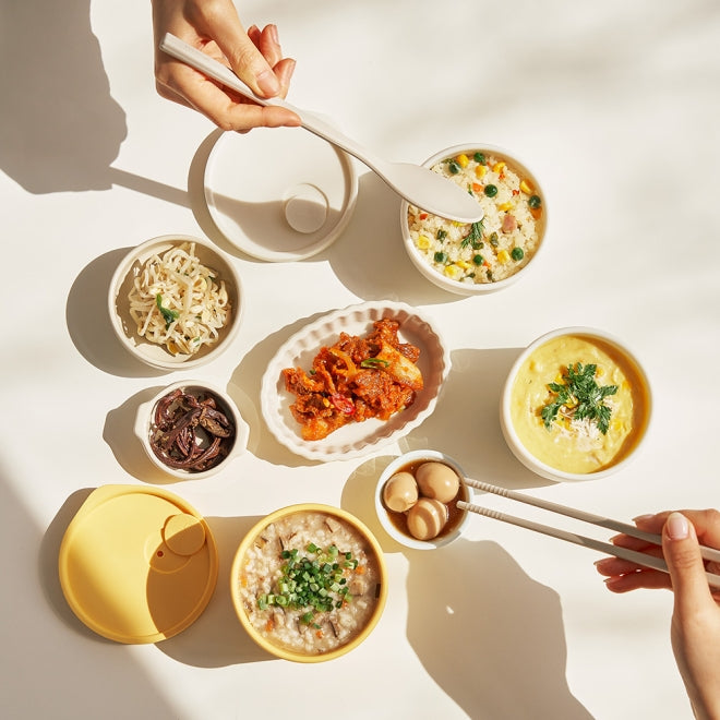 [브랜드 공동구매] 실리만 아이스웨이 실리콘 냉동밥용기 240ml 2p WSK7100 | Sillymann Iceway frozen rice bowl 240ml 2P set