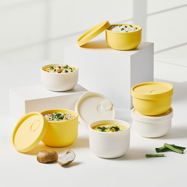 [브랜드 공동구매] 실리만 아이스웨이 실리콘 냉동밥용기 350ml 2p WSK7101 | Sillymann Iceway frozen rice bowl 350ml 2P set