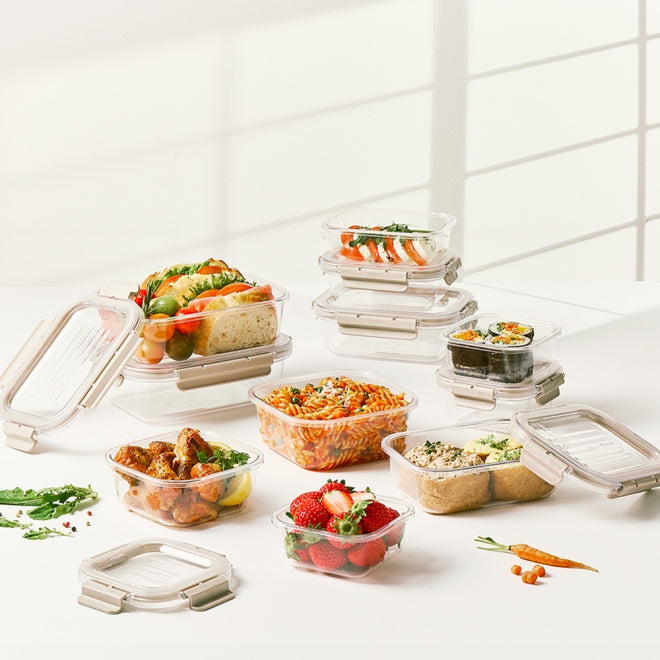 [브랜드 공동구매] 실리만 올웨이 트라이탄 밀폐용기 정사각 920ml WPK5103 | Sillymann Allway Tritan container square type 920ml