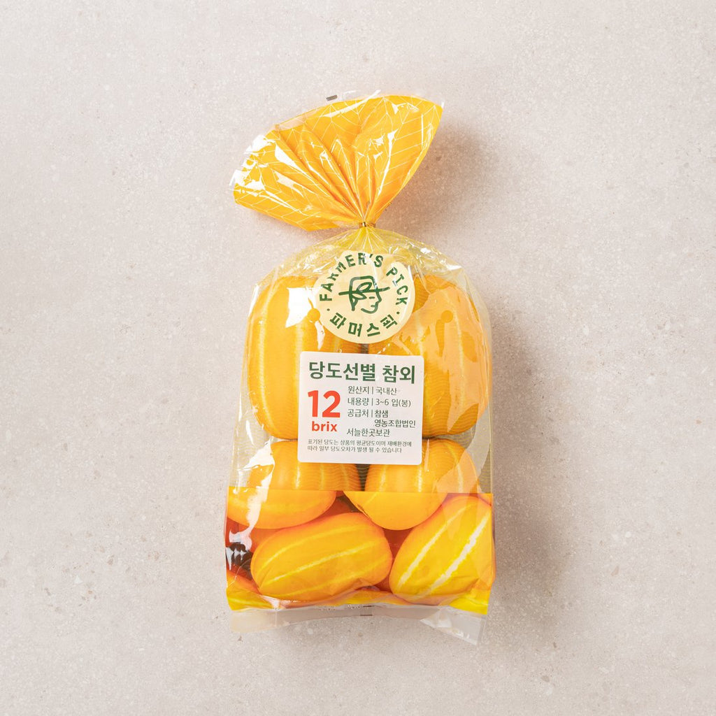[항공직송] 당도선별 참외 1kg 내외 3,4입 내외 | Korean Oriental Melon