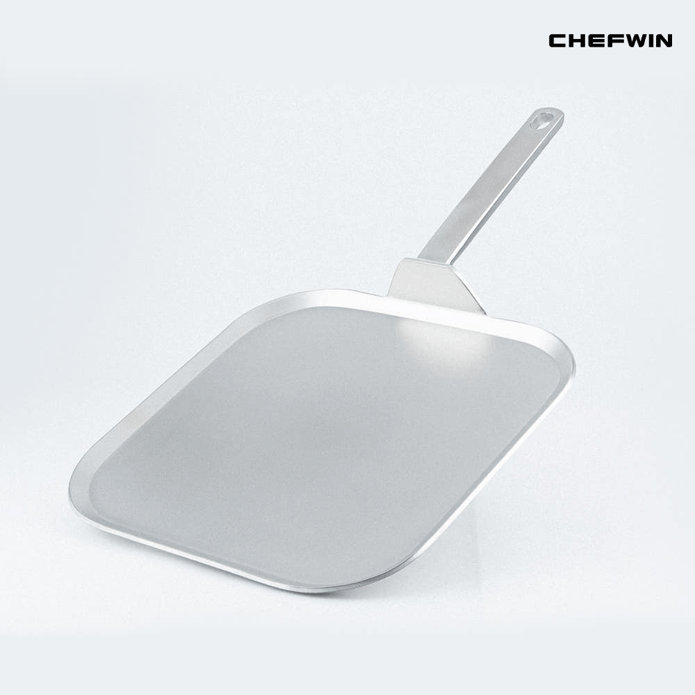 [브랜드 공동구매] 쉐프윈 316 티타늄 스텐 통5중 스퀘어팬 사각팬 편수,양수 택1 (연마제 클리너 증정)
