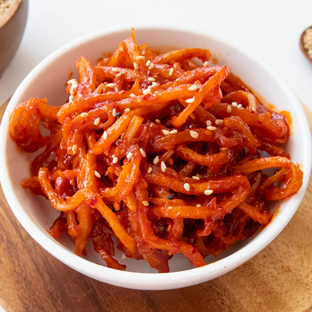 진미 오징어 고추장 진미채 볶음 500g 대용량 | Stir-fried dried squid with hot sauce