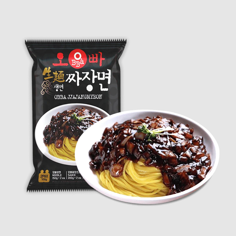 오빠짜장 짜장면 700g(2 servings) | Obba Jjajangmyeon