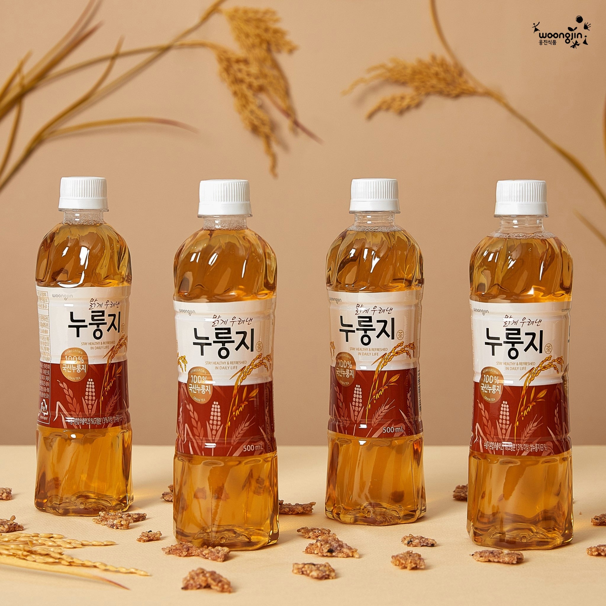 웅진 누룽지차 500ml | Scorched Rice Tea | sarangmartsg