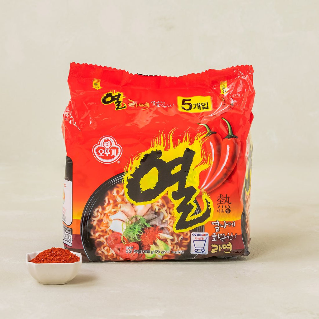 오뚜기 열라면 120g*5ea | Extra Spicy Ramen