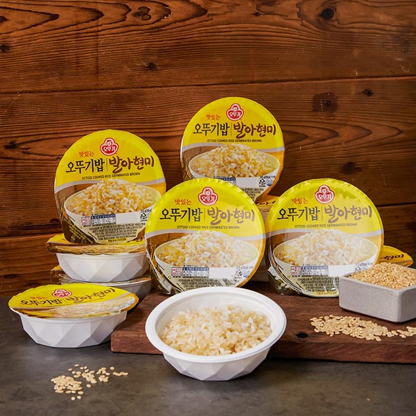 오뚜기 맛있는 발아현미밥 210g | Cooked Germinated Brown Rice