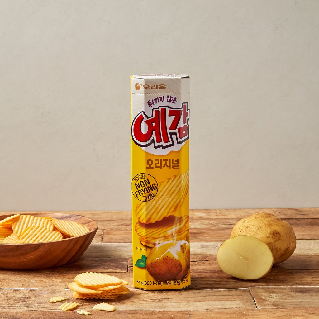 오리온 예감 오리지널 64g(2Packs) | Non Frying Potato Chip(Original) | sarangmartsg