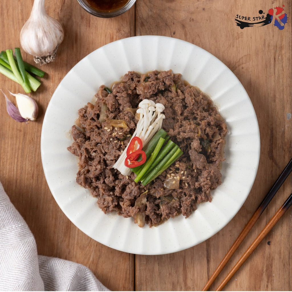 SuperstarK 소불고기 500g(2-3 Servings) | Korean Beef Bulgogi - sarangmartsg