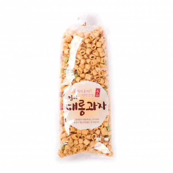 근영제과 칼라 대롱과자(마카로니) 130g | Color Daerong Snack(Macaroni) - sarangmartsg