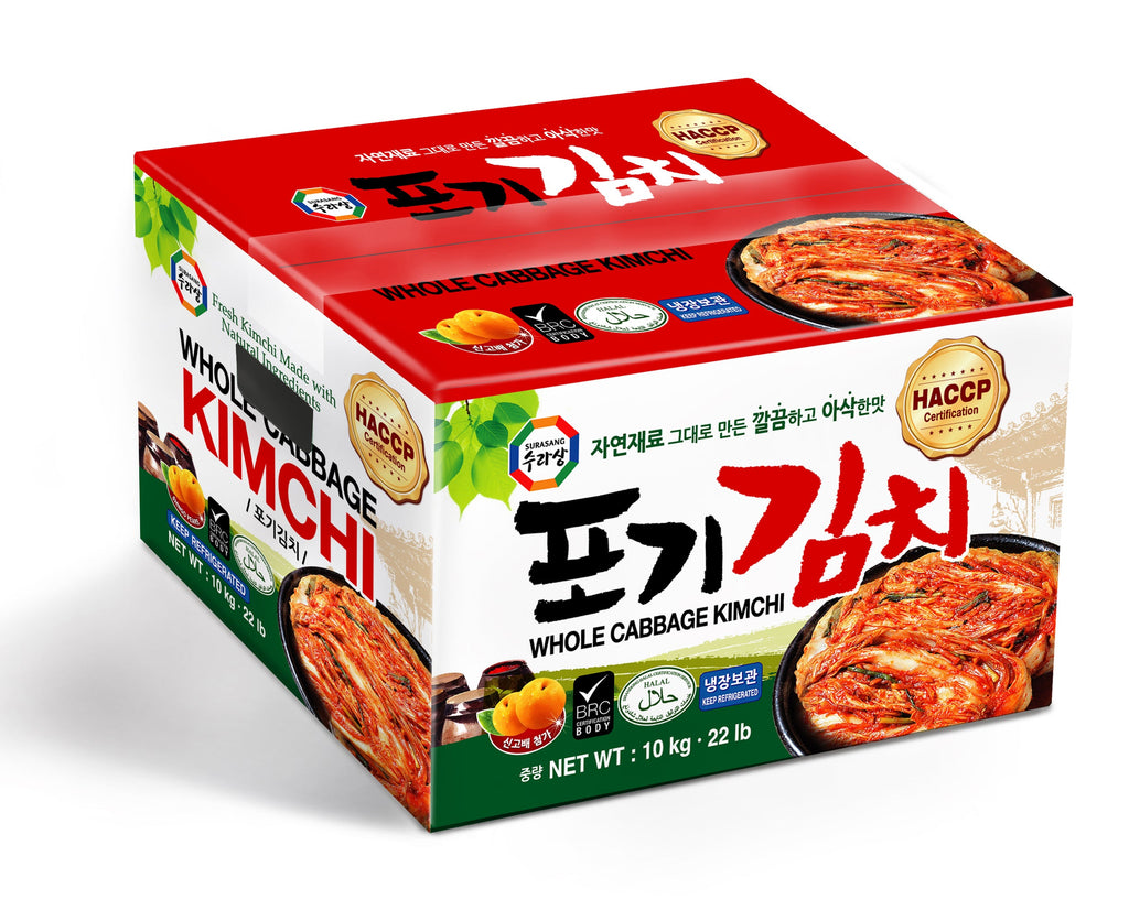 수라상 배추 포기김치 10kg + 사은품 증정 - SING SING MART