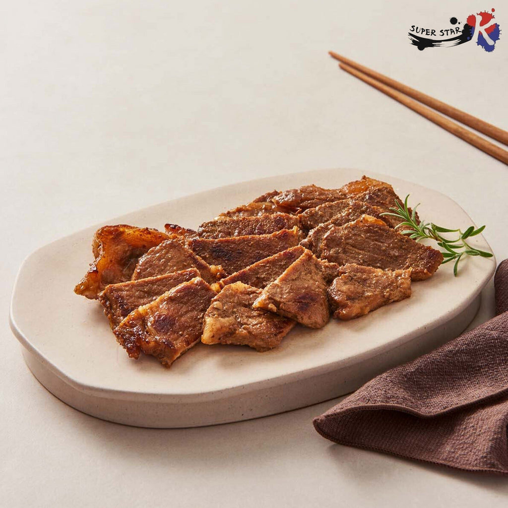 SuperstarK 양념목살 500g(2-3 Servings) | Korean Marinated Pork Collar - sarangmartsg