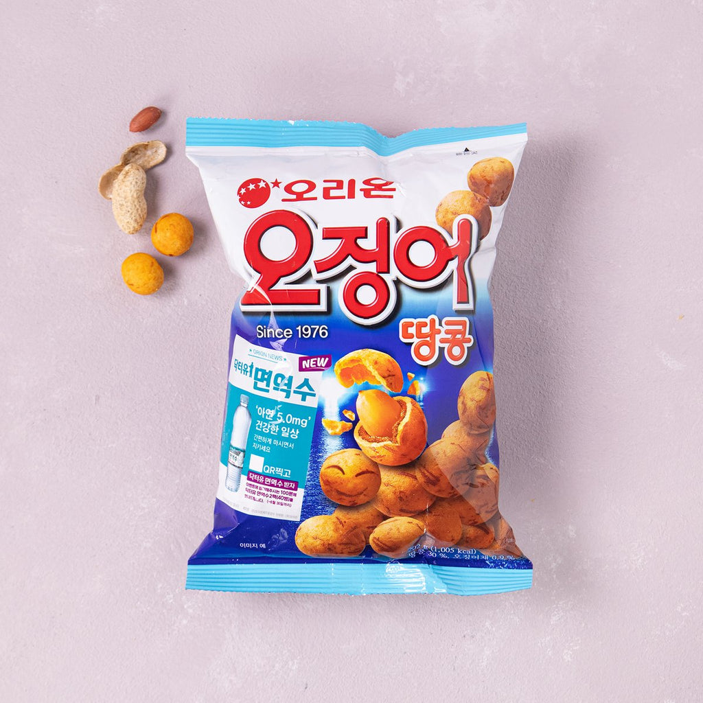 오리온 오징어땅콩 98g | Squid Peanut Snack - sarangmartsg