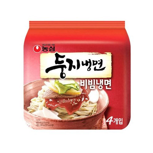 농심 둥지냉면 비빔냉면 162g 4입 - SING SING MART