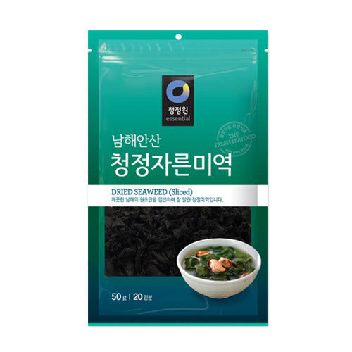 청정원 자른 미역 / Dried Seaweed(Sliced) 50g - SING SING MART