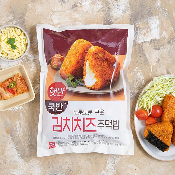 CJ 비비고 김치치즈 주먹밥 500g(5ea) | Kimchi Cheese Fried Rice Balls