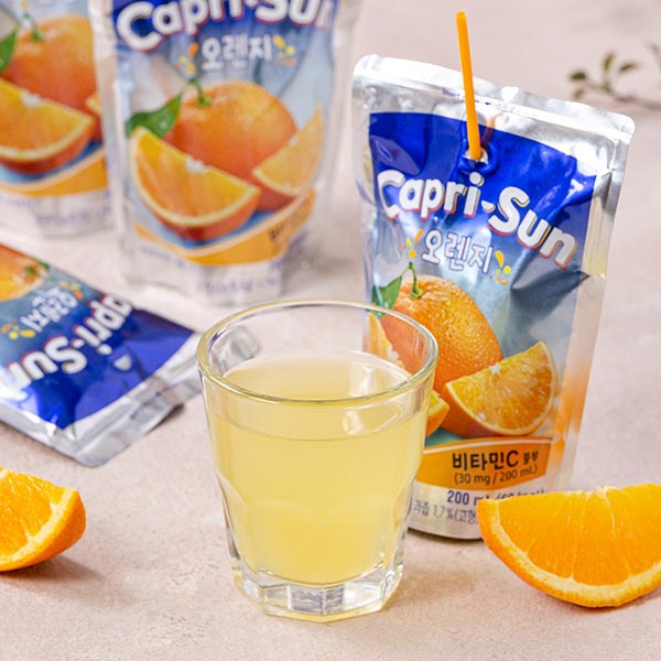농심 카프리썬 오렌지 200ml | Capri-Sun Orange