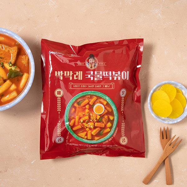 Fresheasy 박막례  국물떡볶이 545g(2 Servings) | Korean Granma’s Tteokbokki Original