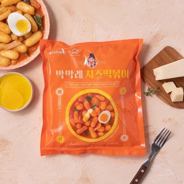 Fresheasy 박막례 치즈떡볶이 485g(2 Servings) | Korean Granma’s Tteokbokki Cheese