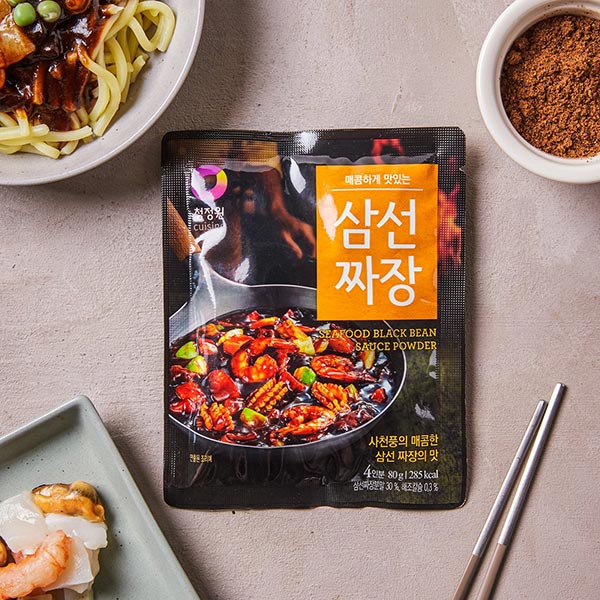 대상 맛있게 매콤한 삼선짜장 180g | Spicy Black Soybean Sauce(Jjajang)