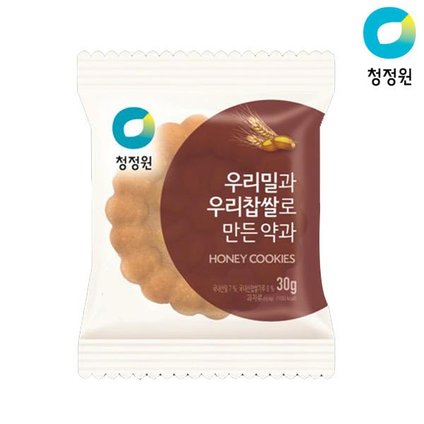 대상 우리밀과 우리찹쌀로 만든 약과 30g | Korean Traditional Honey Cookies