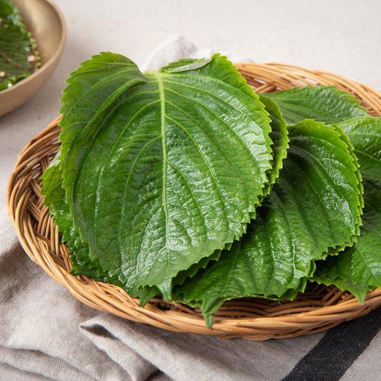 [항공직송] 밀양 깻잎 50g | Korean Perilla Leaves– sarangmartsg