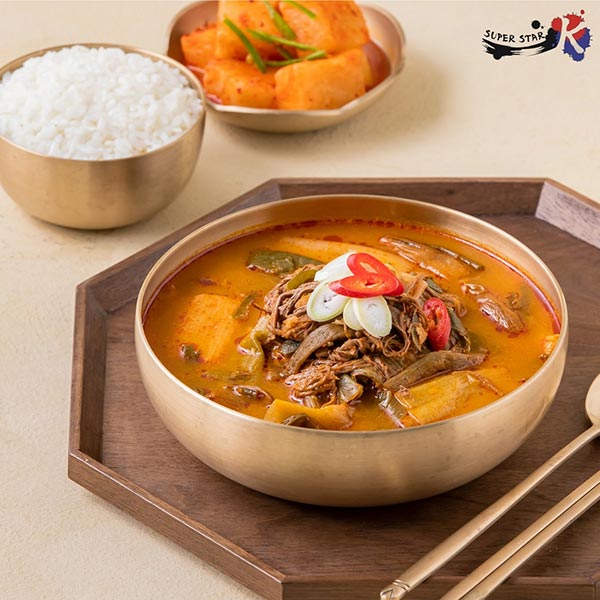 SuperstarK 육개장 800g(2 Servings) | Yukgaejang(Spicy Beef & Vegetable Soup)