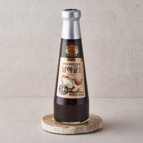 CJ 백설 남해 굴소스 350g | Namhae(Korea) Oyster Sauce