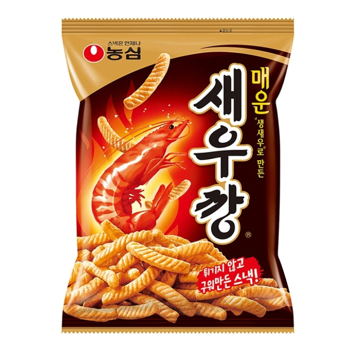 농심 새우깡 매운맛 90g - SING SING MART