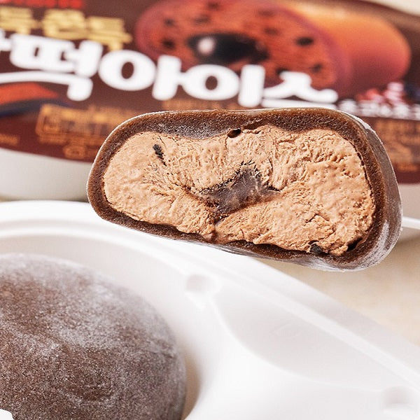 쫀득쫀득 찰떡아이스 초코앤초코  90ml | Chaldduck Choco & Choco Ice Cream