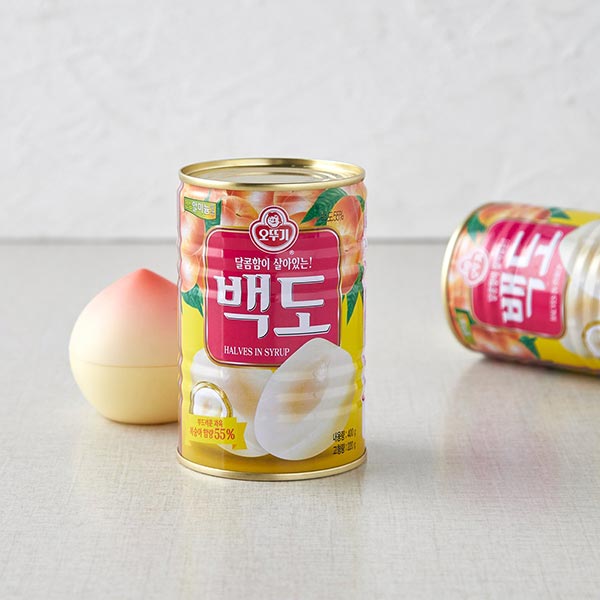 오뚜기 백도 400g(Can) | Sliced White Peach - sarangmartsg