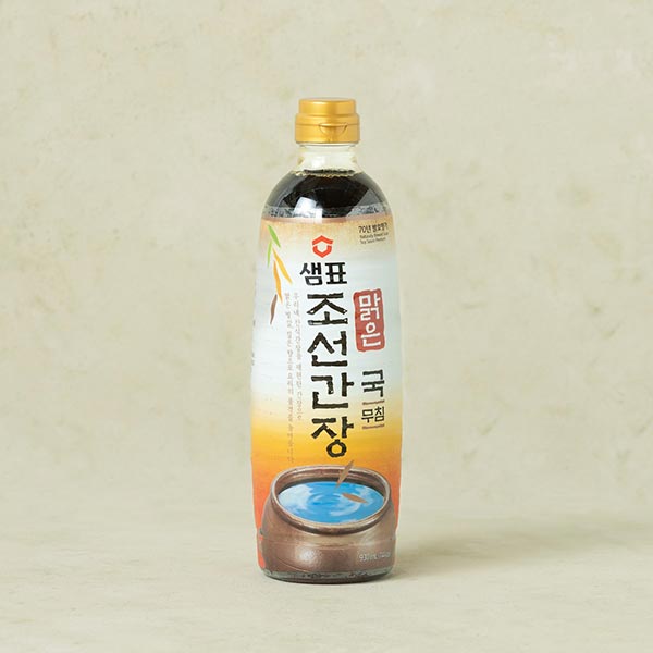 샘표 맑은 조선간장 930ml |  Naturally Brewed Soy Sauce for Soup(Chosun)
