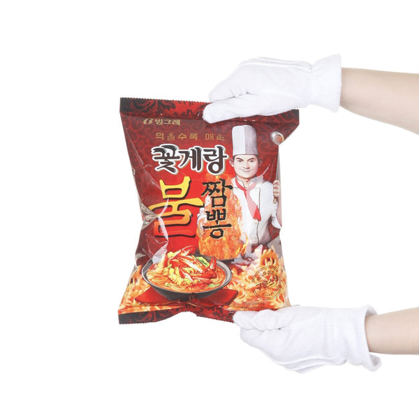 빙그레 꽃게랑 불짬뽕 70g | Crab-Shaped Snack (Spicy Jjambbong) - sarangmartsg