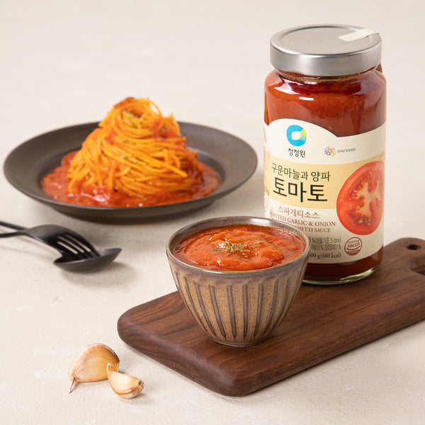 대상 구운 마늘과 양파 토마토 스파게티 소스 600g | Tomato Sauce(Roasted Garlice & Onion) - sarangmartsg