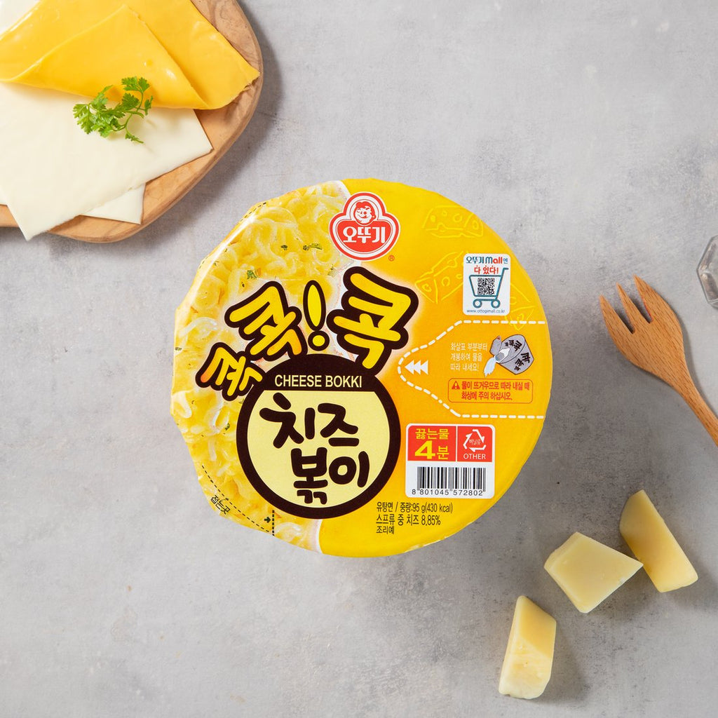 오뚜기 콕콕콕 치즈볶이라면 95g | Cheese Bokki Cup Ramen