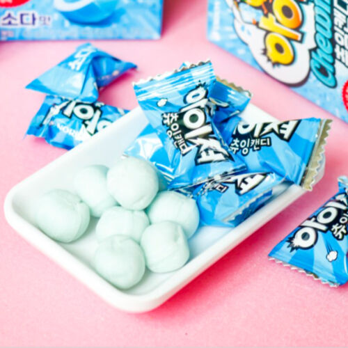 오리온 아이셔 츄잉캔디 소다맛 42g | Super Sour Chewing Soda Candy - sarangmartsg