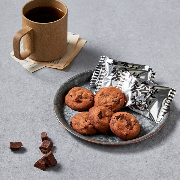오리온 촉촉한 초코칩쿠키 160g(8Packs) | Soft Choco Chip Cookie - sarangmartsg