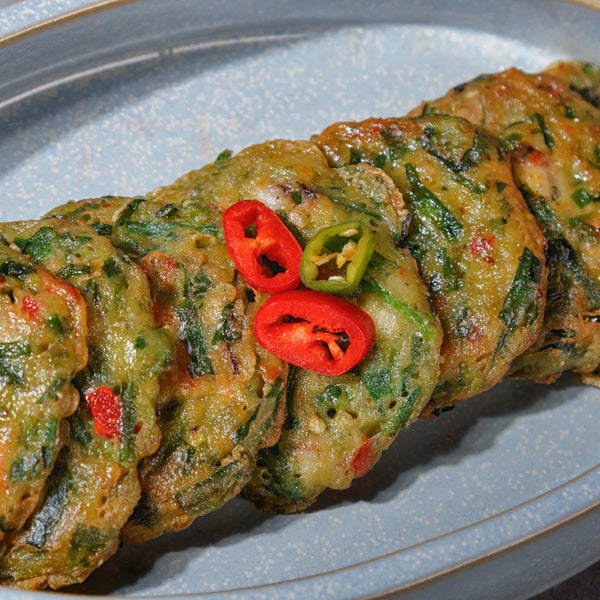사옹원 부침명장 한입 땡초부추전 300g | Cheongyang Chives Pancake(Spicy) - sarangmartsg
