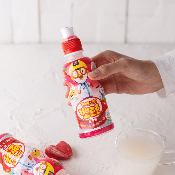 팔도 귀여운 내친구 뽀로로 딸기 235ml | Pororo Drink (Strawberry) - sarangmartsg